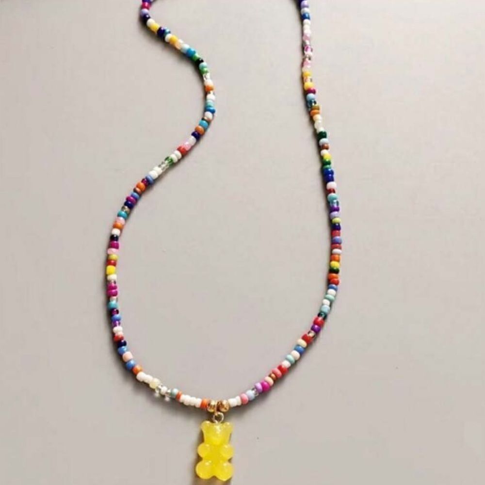 Gummy bear necklace M628